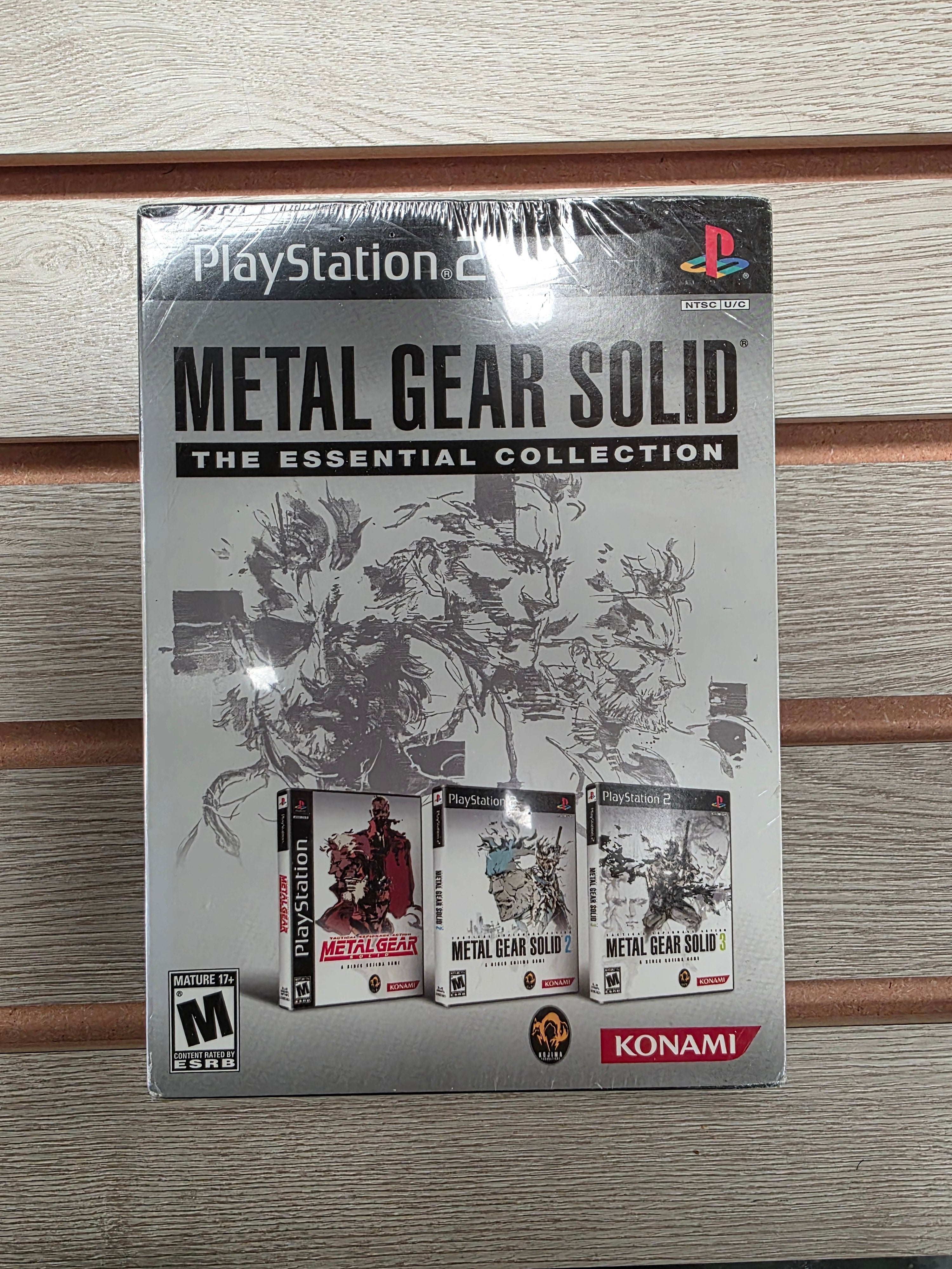 Metal Gear Solid 1 2 3: Essential Collection - NEW/Sealed