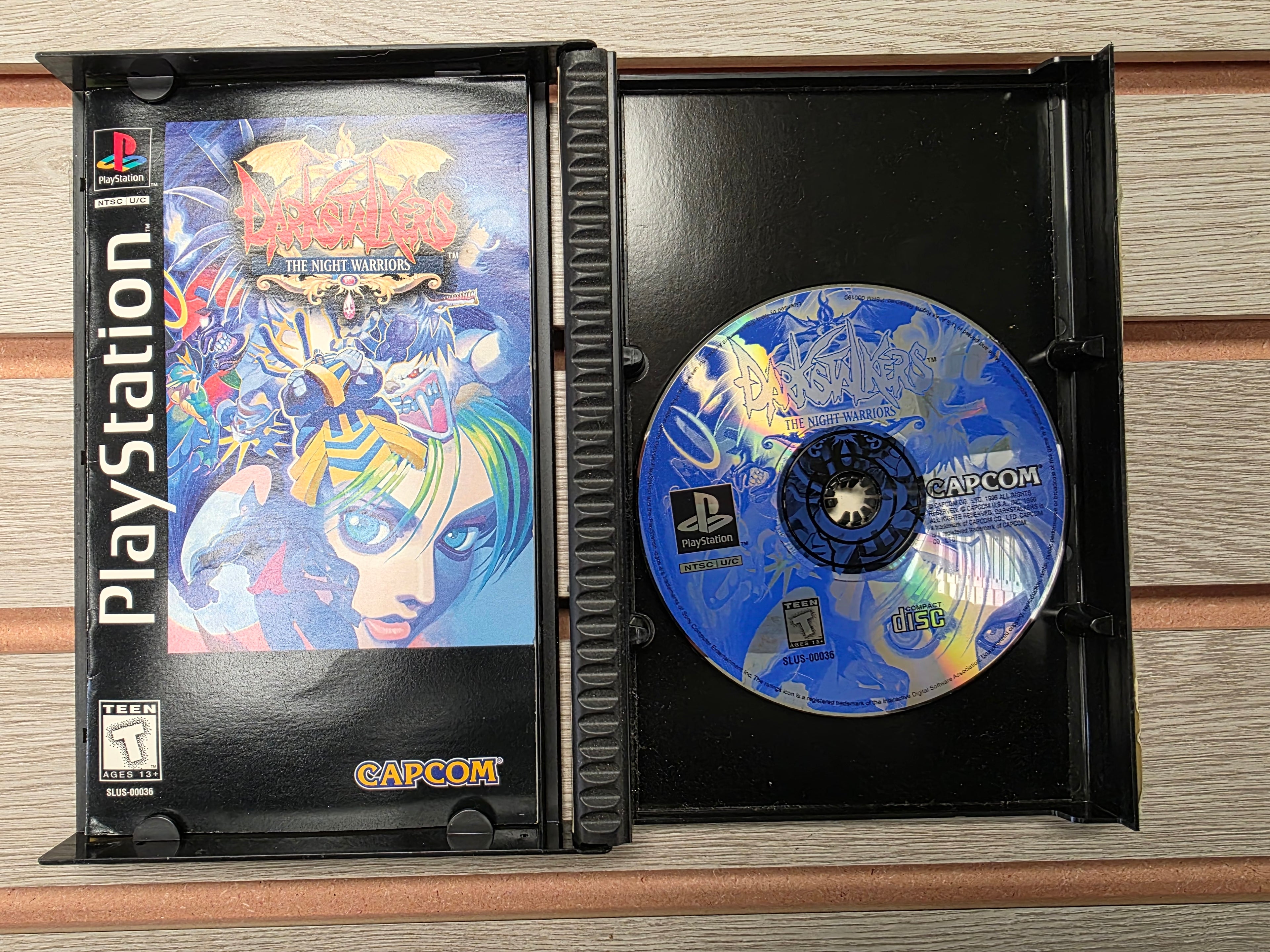 Darkstalkers: The Night Warriors (Sony PlayStation 1, 1996)