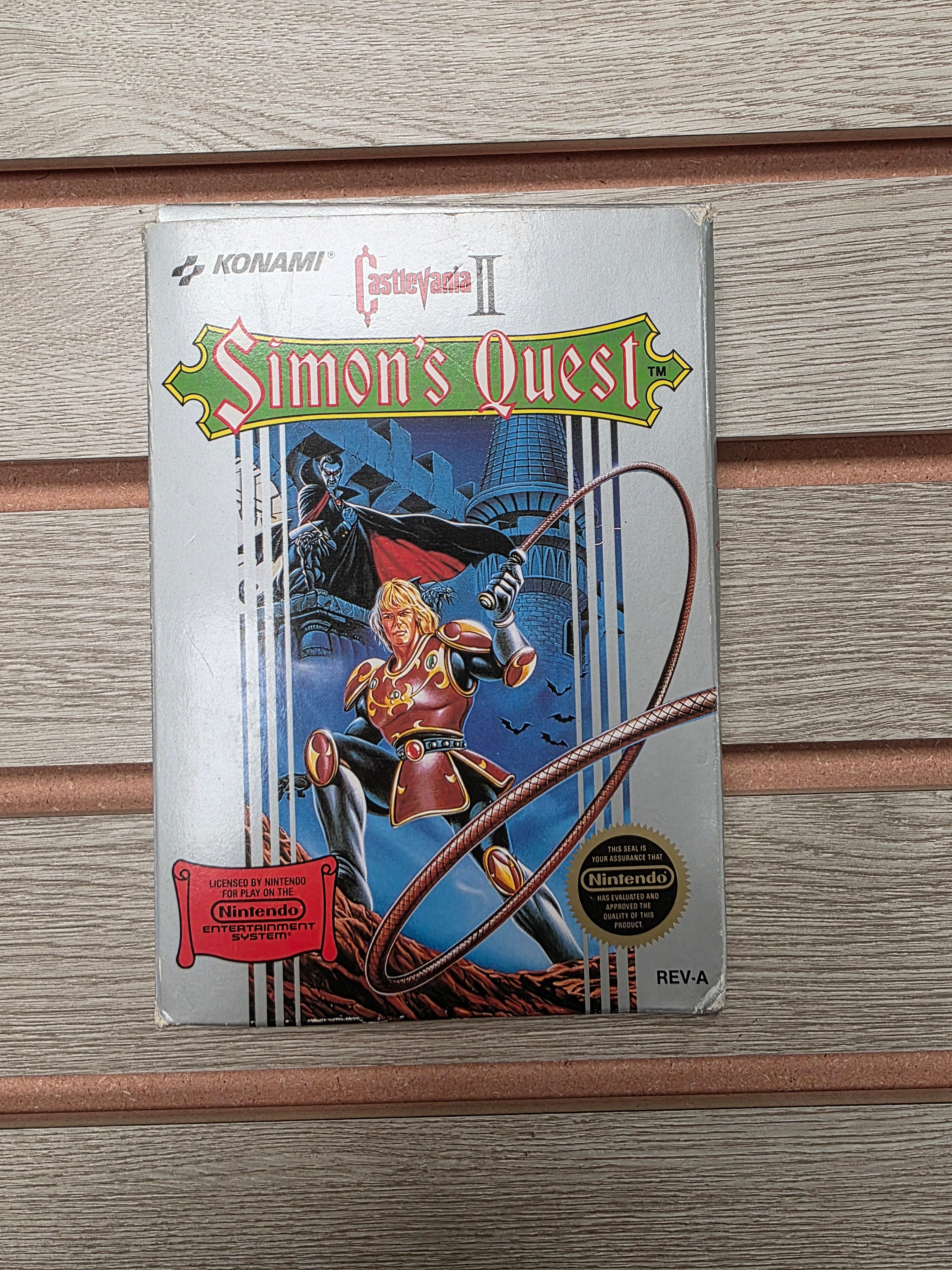 Castlevania II: Simon's Quest (Nintendo Entertainment System, 1988) CIB