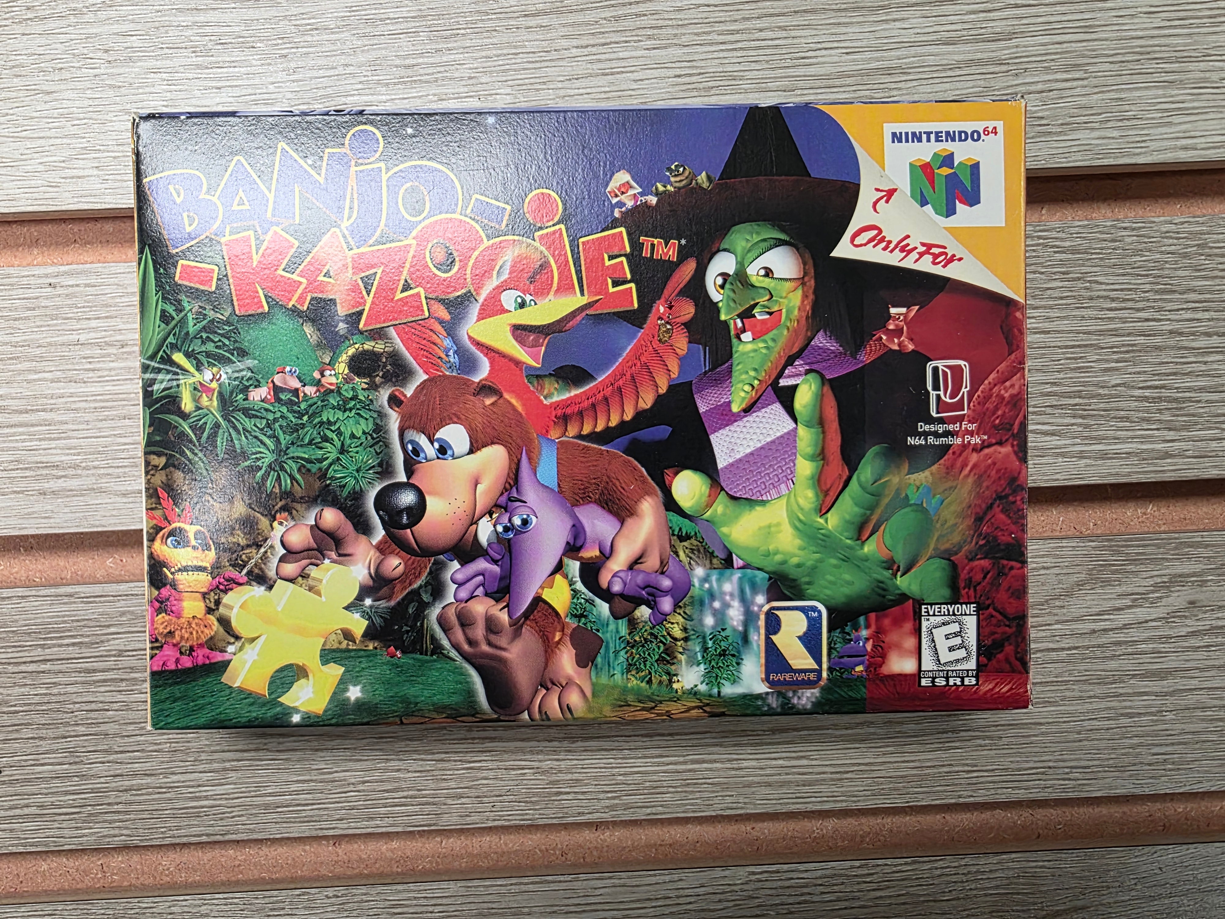 Banjo-Kazooie (Nintendo 64, 1998) – Not Just Games