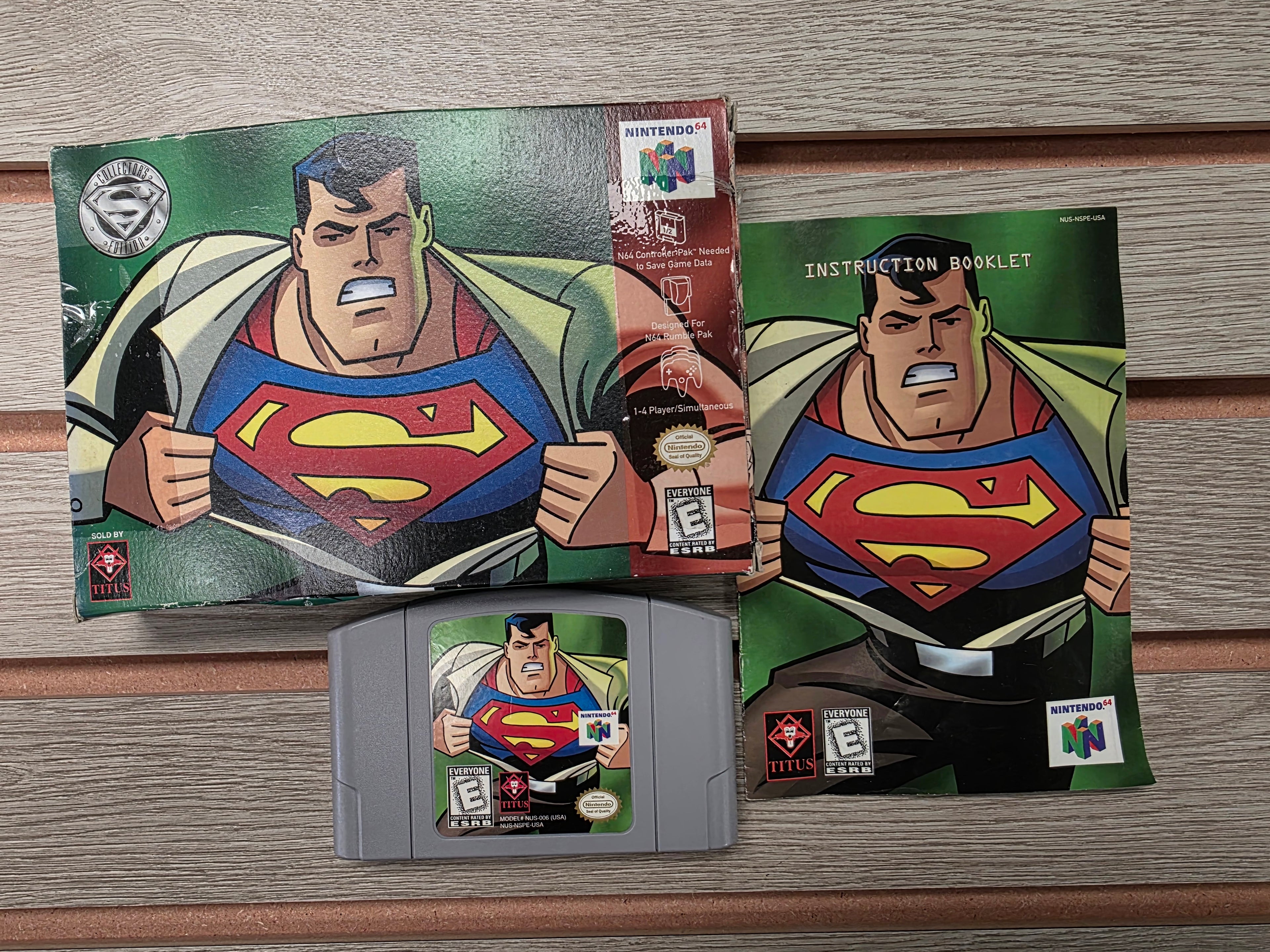 Superman (Nintendo 64, 1999) - European Version