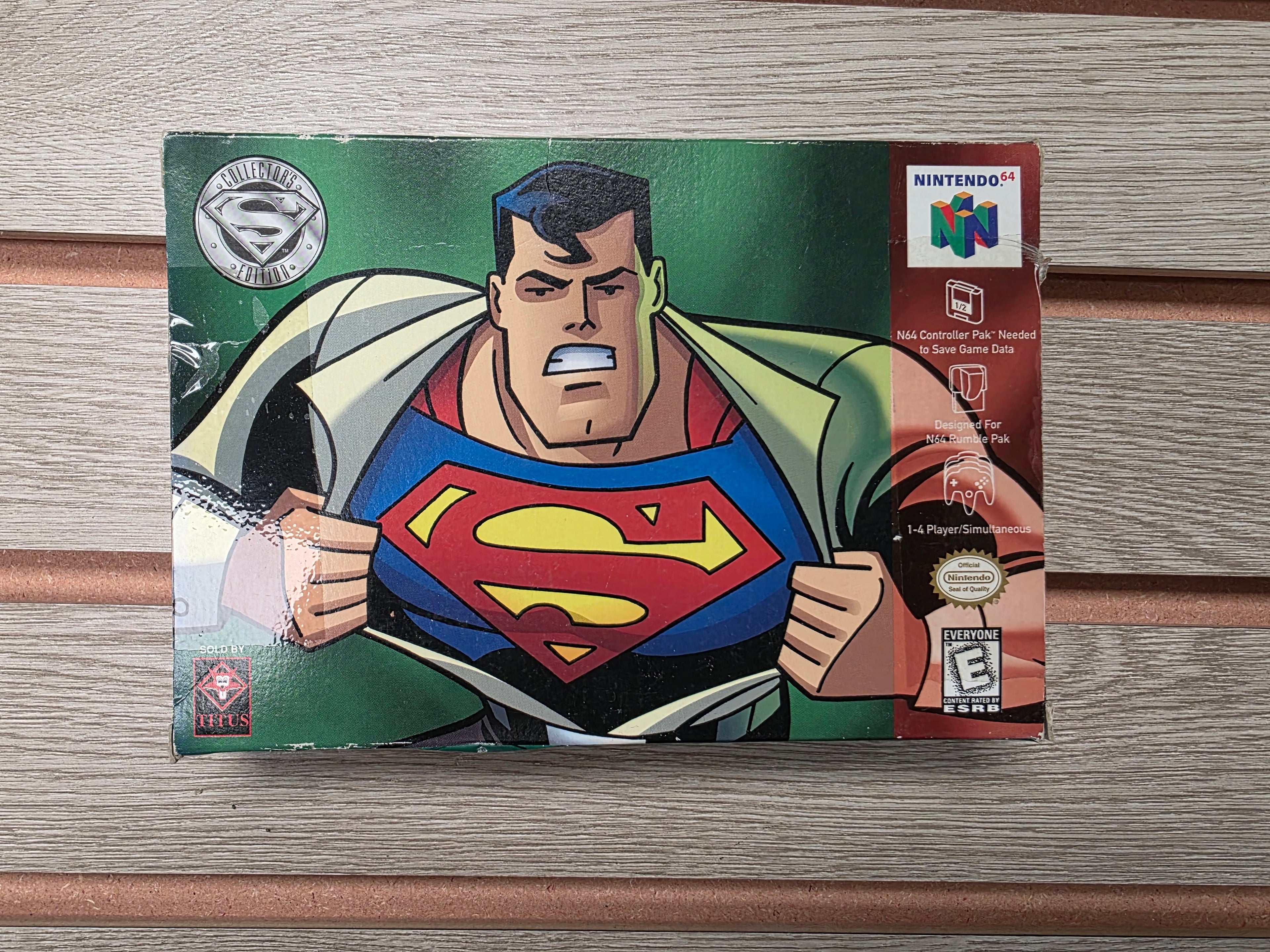 Superman (Nintendo 64, 1999) - European Version